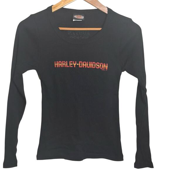 Harley Davidson Size Medium Thermal Base Layer Long Sleeve Shirt Cherokee HD - Picture 1 of 6